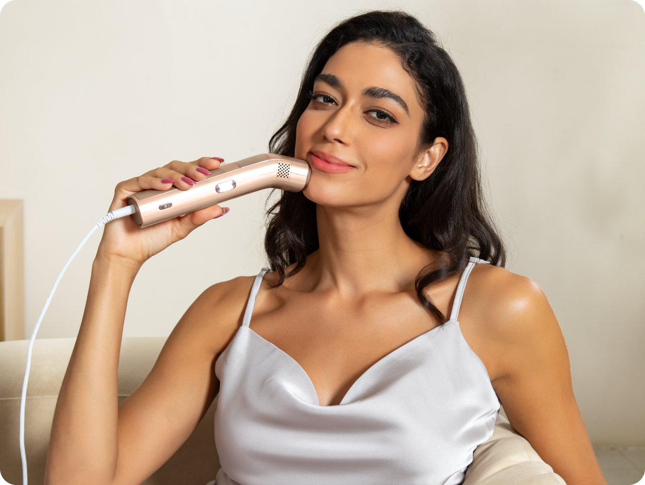 Salloot trinity iglow 10 hair removal for face