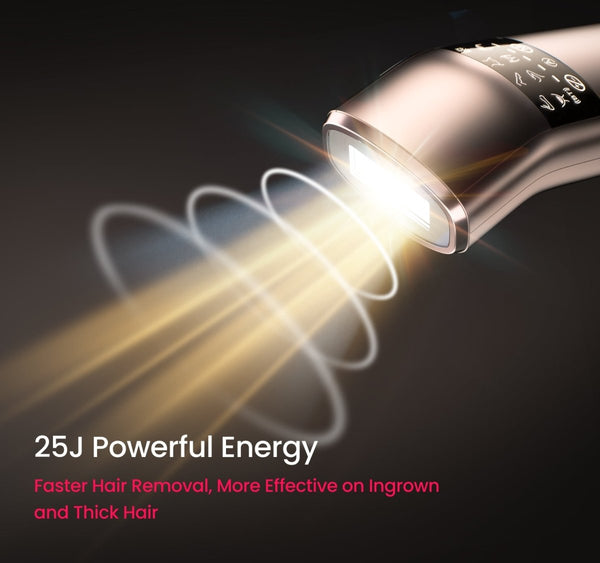 Salloot ipl long-lasting hair removal trinity iglow 10 with 25J energt