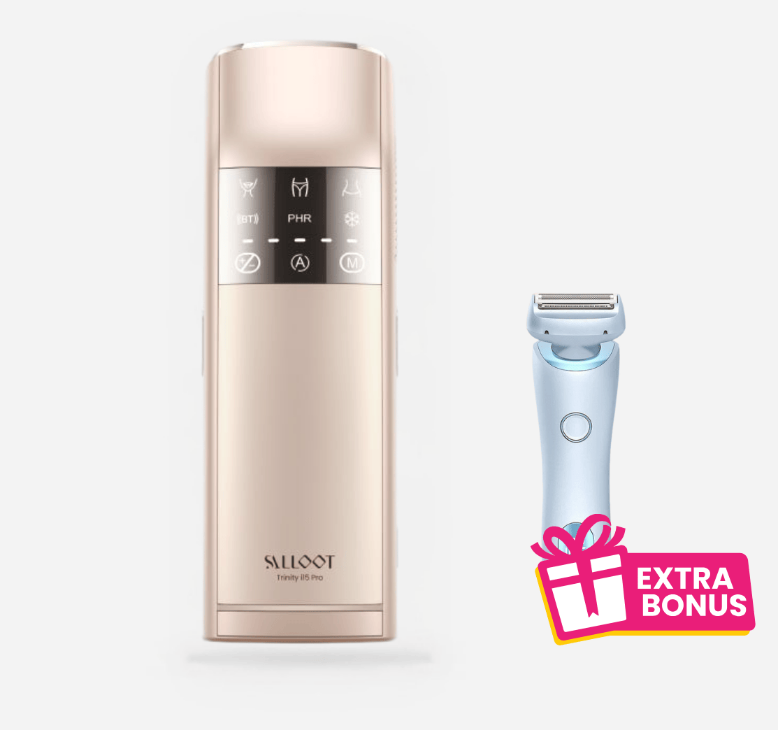 Salloot ipl long - lasting hair removal trinity i5Pro with sapphire_cooling